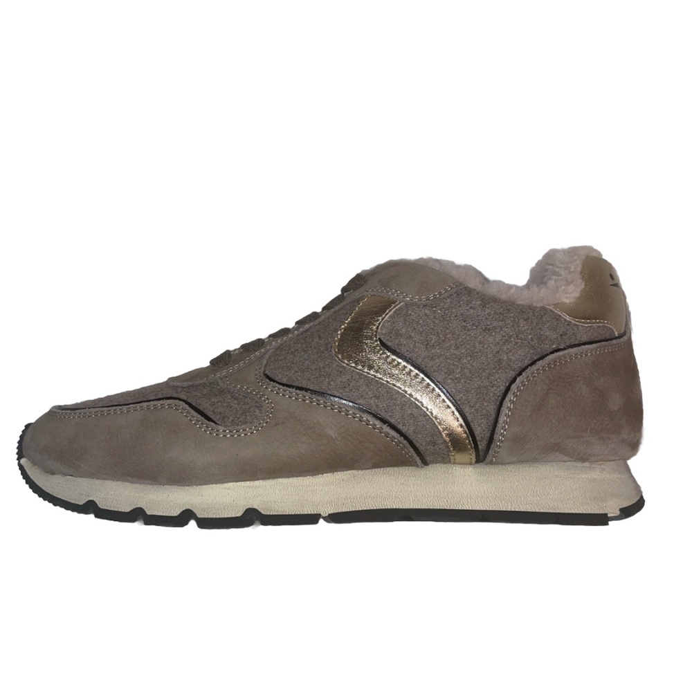 NWT VOILE BLANCHE JULIA Sneaker In Taupe